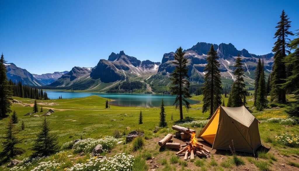 Boston Basin wilderness camping