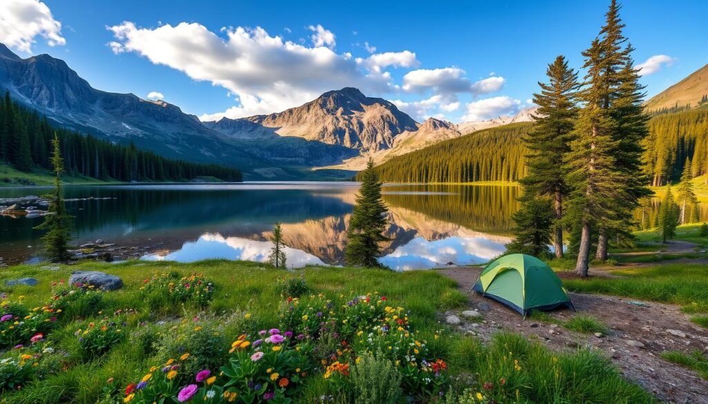 Lake Ellen Wilson wilderness camping