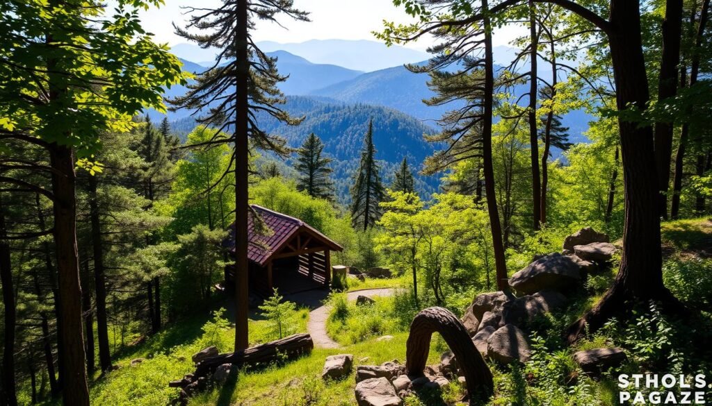 Mt. Collins Shelter on the Appalachian Trail