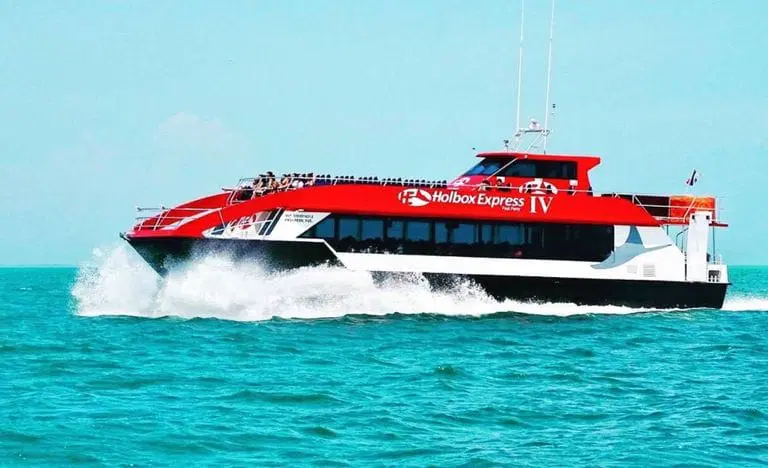 ferry from Chiquila to Isla Holbox 